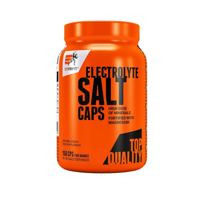 Pot d' electrolyte salt caps de 150 capsules de la marque Extrifit