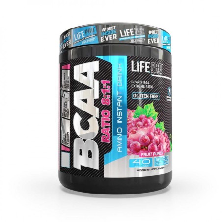 BCAA PRO 8:1:1 300G arôme fruit rouge