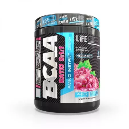 BCAA PRO 8:1:1 300G arôme fruit rouge