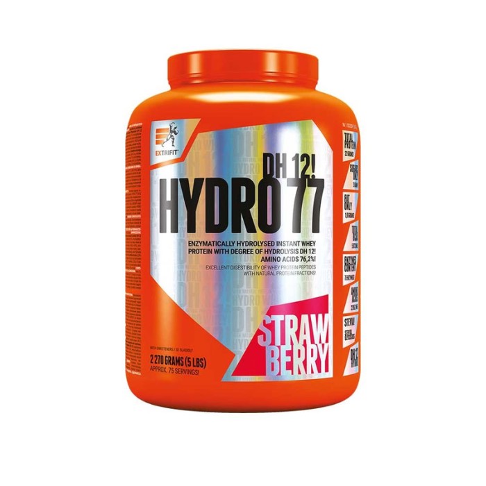 Extrifit Hydro 77 DH 12 2270 g arôme fraise