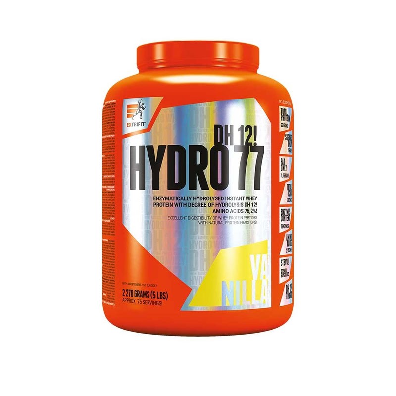 Extrifit Hydro 77 DH 12 2270 g arôme vanille