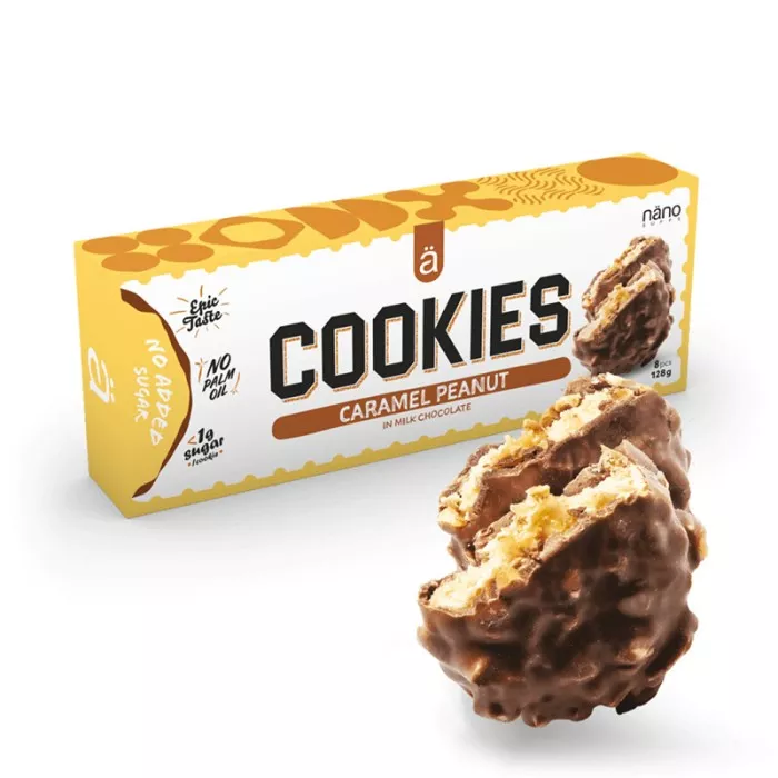 Cookies caramel cacahuète de la marque Nano Supps