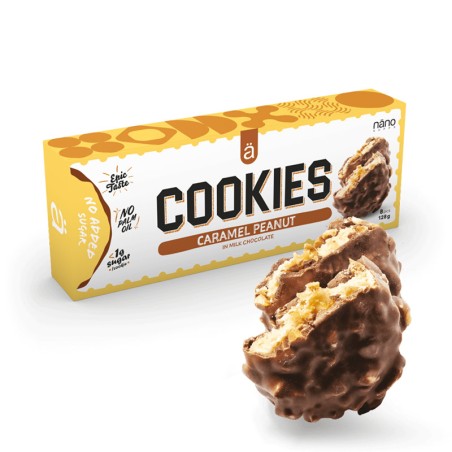 Cookies caramel cacahuète de la marque Nano Supps