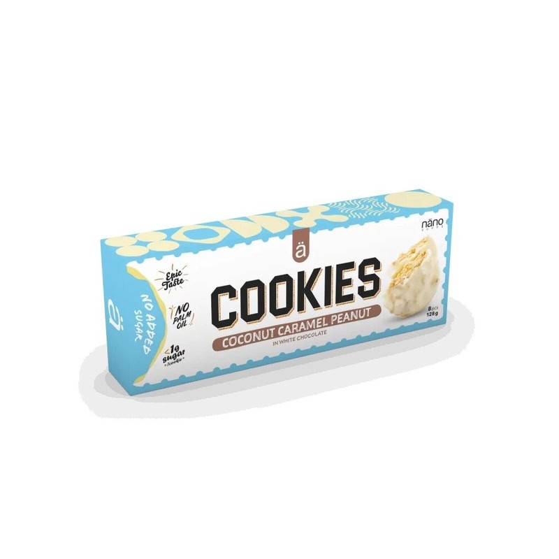 Cookies Coco Caramel et Cacahuète de la marque Nano Supps