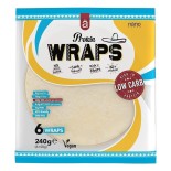 Protein Wraps : Wraps protéiné de la marque Nano Supps - Vegan, sans sucres ajouté et pauvre en glucides