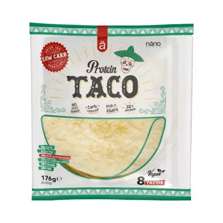 Protein Taco des tacos protéinés de la marque Nano Supps