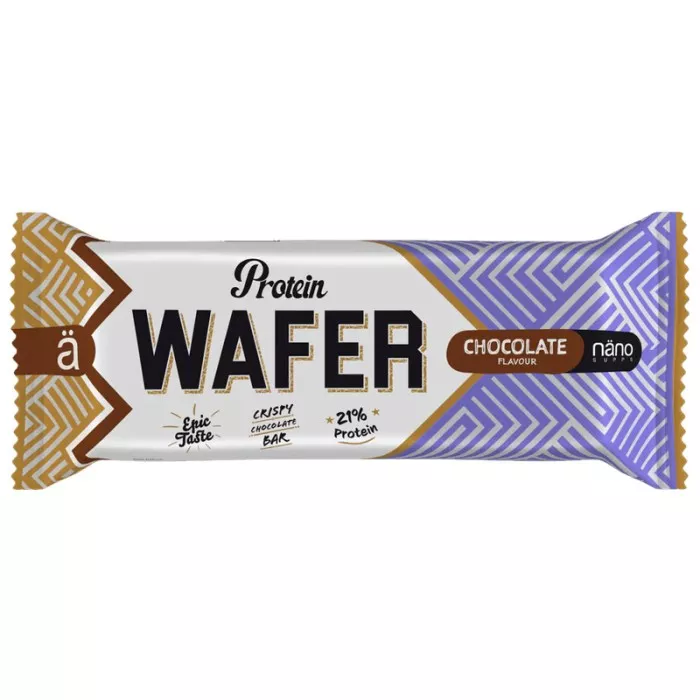 Barre protéiné WAFER de la marque Nano Supps au chocolat