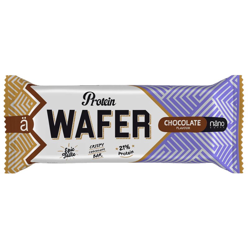 Barre protéiné WAFER de la marque Nano Supps au chocolat