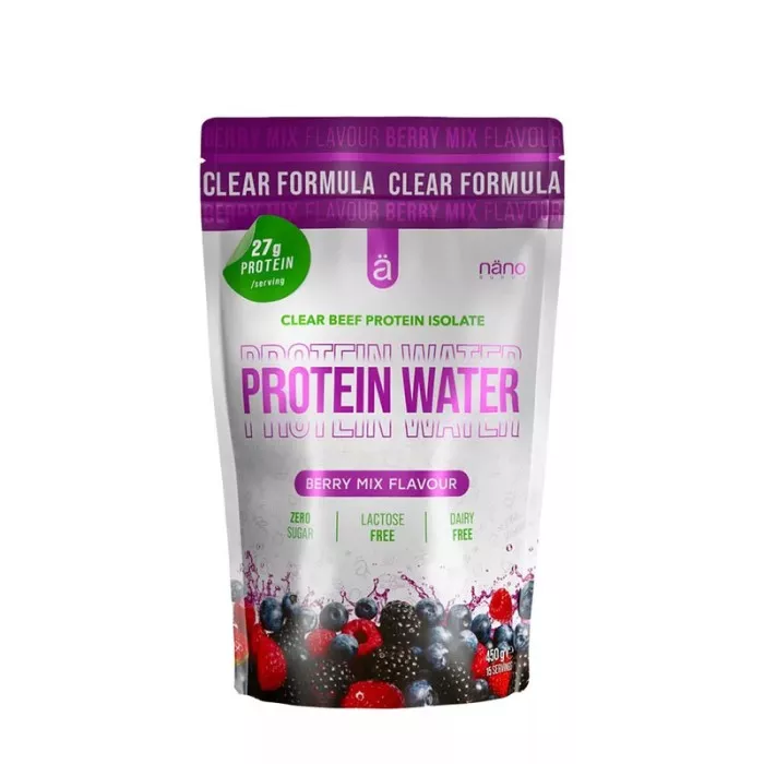 PROTEIN WATER (450G) - NANO SUPPS - boisson protéinée goût fruit rouges