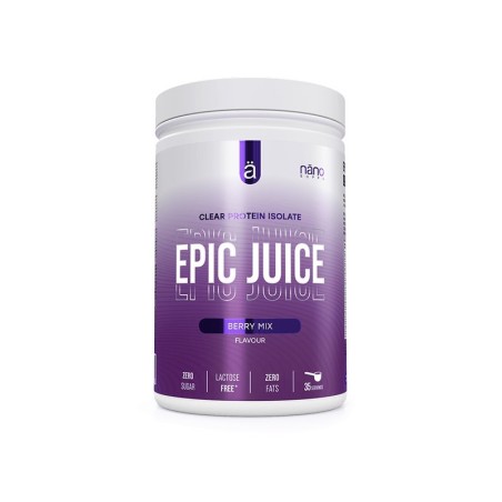 Boisson protéinée EPIC JUICE (875G) de la marque NANO SUPPS goût fruits rouges