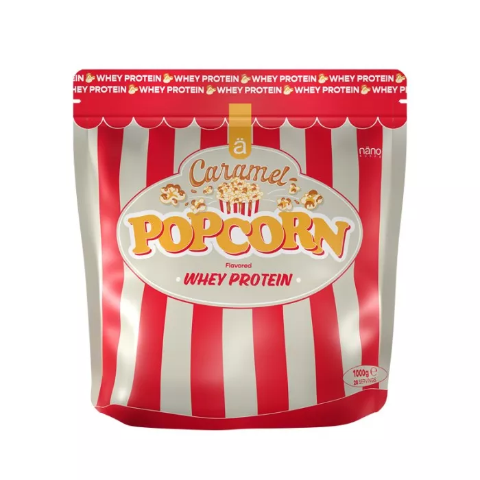 Whey protéine Nano Supps au caramel popcorn de 1kg