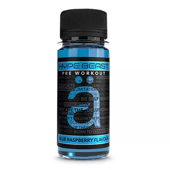 HYPE BEAST SHOT (60ML) - NANO SUPPS pre workout aux myrtilles et framboises bleues