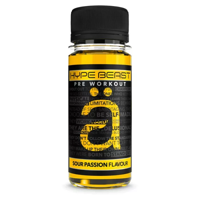 HYPE BEAST SHOT (60ML) - NANO SUPPS pre workout aux fruits de la passion