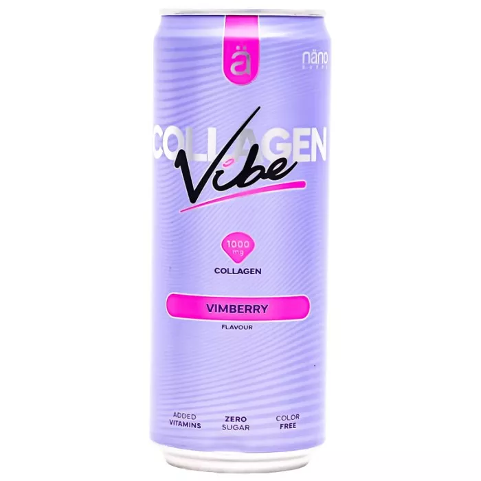 BOISSON COLLAGEN VIBE (330ML) - NANO SUPPS myrtilles