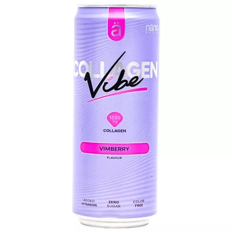 BOISSON COLLAGEN VIBE (330ML) - NANO SUPPS myrtilles