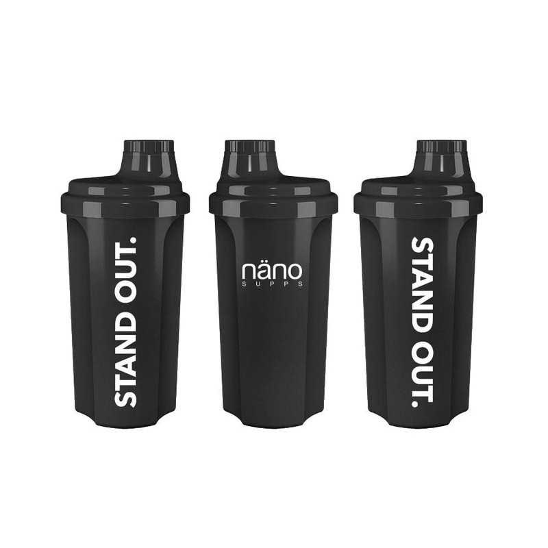 SHAKER NANO BCAA NOIR (500ML) - NANO SUPPS