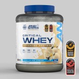 Protéine Applied Nutrition Critical Whey 2kg saveur glace à la vanille riche en protéines avec BCAAs et glutamine