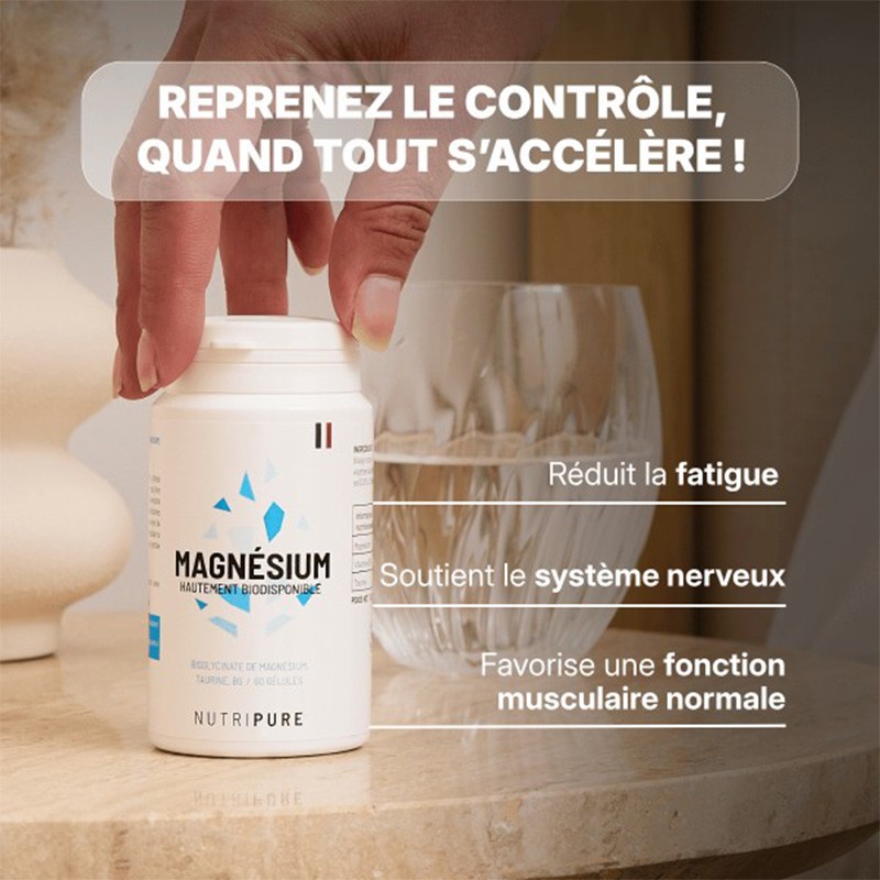 MAGNÉSIUM TAURINE B6 - NUTRIPURE