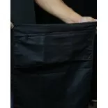 SERVIETTE NOIR AVEC POCHE 90CM - DISCOUNT-NUTRITION