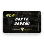 CARTE CADEAU 50€ - WWW.DISCOUNT-NUTRITION.RE