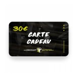 CARTE CADEAU 30€ - WWW.DISCOUNT-NUTRITION.RE