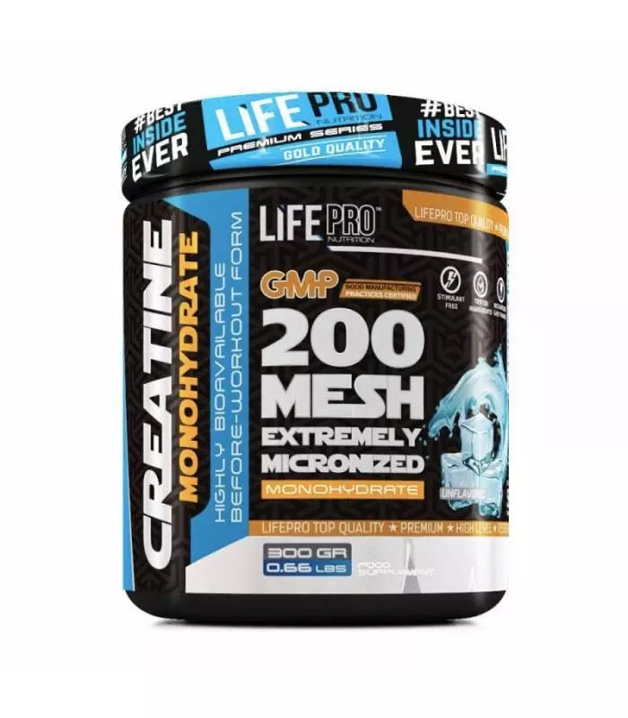 Vente en ligne CRÉATINE MONOHYDRATE - LIFE PRO au meilleur prix à l...