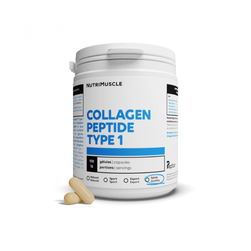 COLLAGENE PEPTIDE TYPE 1 CAPS - NUTRIMUSCLE®