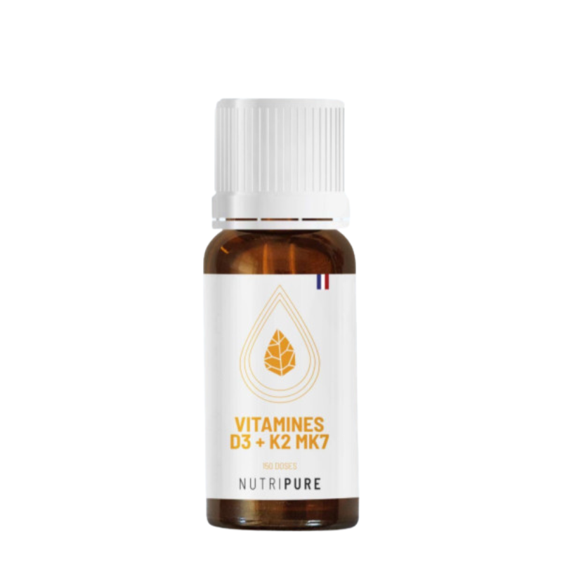 VITAMINE D3 K2 1000 UI - NUTRIPURE