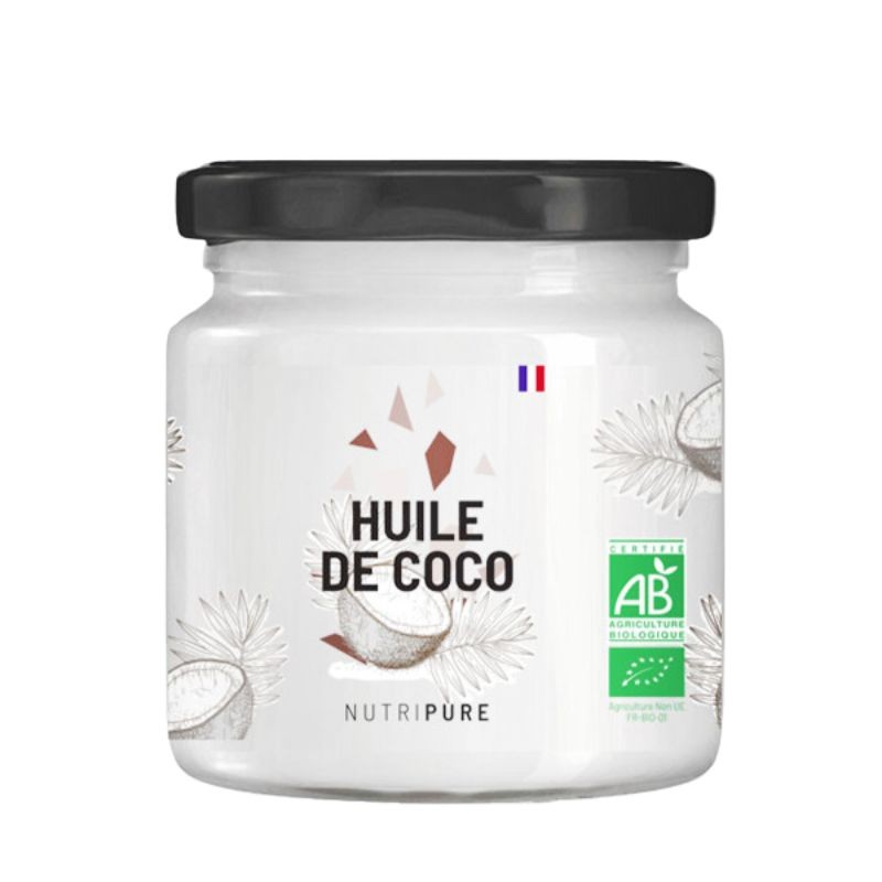 HUILE DE COCO BIO (400ML) - NUTRIPURE