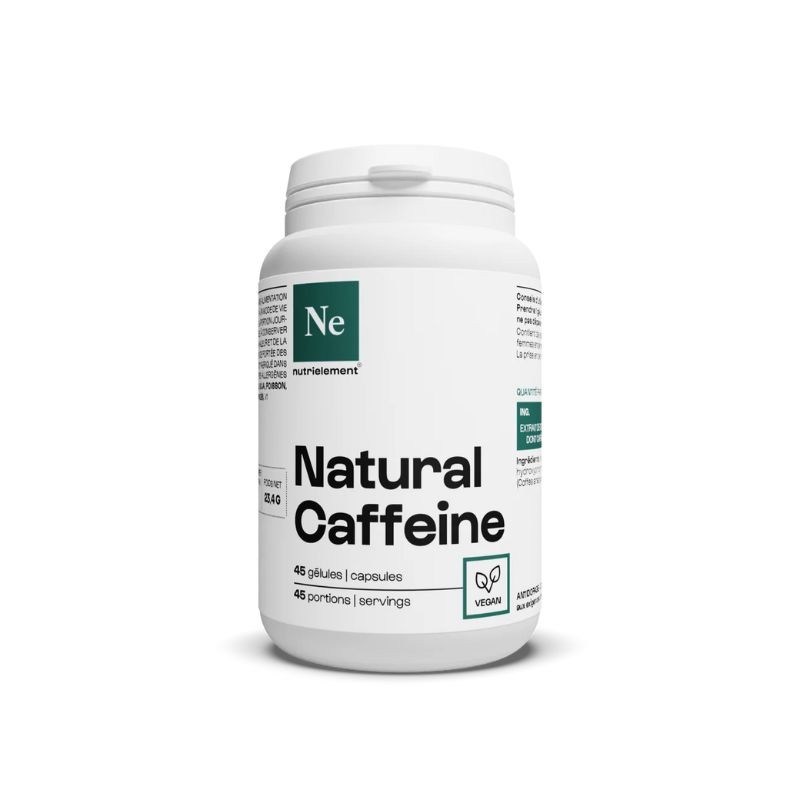 CAFÉINE NATURELLE (45 CAPS) - NUTRIMUSCLE