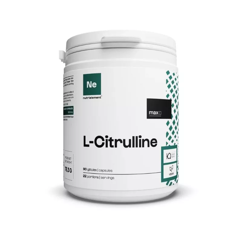 L-CITRULLINE BASE (90 CAPS) - NUTRIMUSCLE