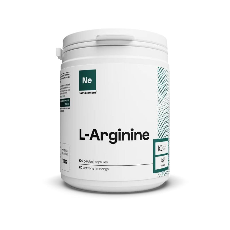 L-ARGININE BASE (120 CAPS) - NUTRIMUSCLE