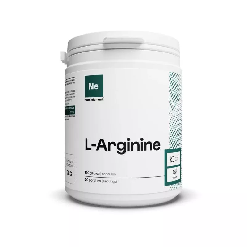L-ARGININE BASE (120 CAPS) - NUTRIMUSCLE