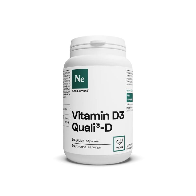 VITAMINE D3 QUALI-D (30 CAPS) - NUTRIMUSCLE