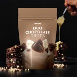 PÉPITES DE CHOCOLAT DUO ZERO SUCRE (150G) - PROZIS DLUO 09/26