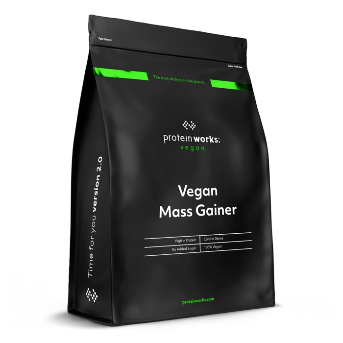 Vegan mass gainer