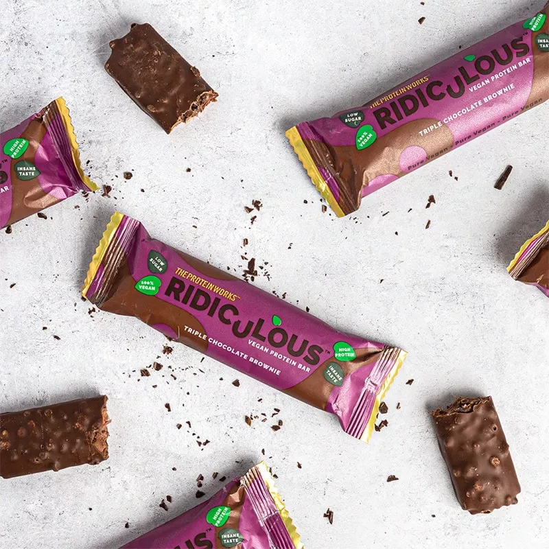 BARRE PROTÉINÉE VEGAN RIDICULOUS - PROTEIN WORKS
