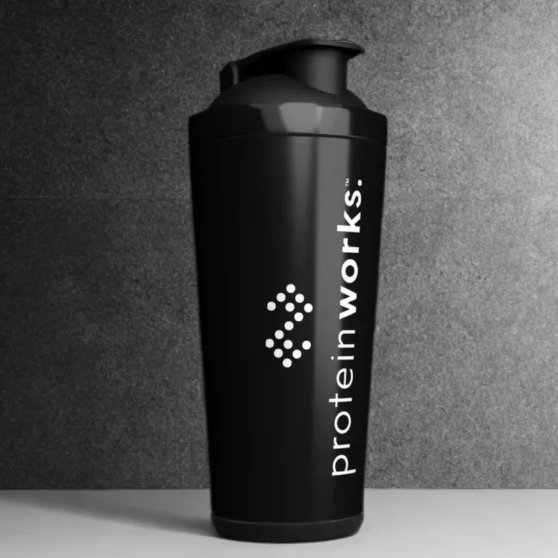 SHAKER MÉTALLIQUE NOIR - PROTEIN WORKS