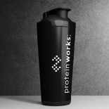 SHAKER MÉTALLIQUE NOIR - PROTEIN WORKS