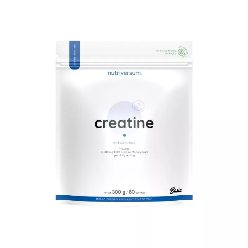 BASIC CRÉATINE (300G) - NUTRIVERSUM