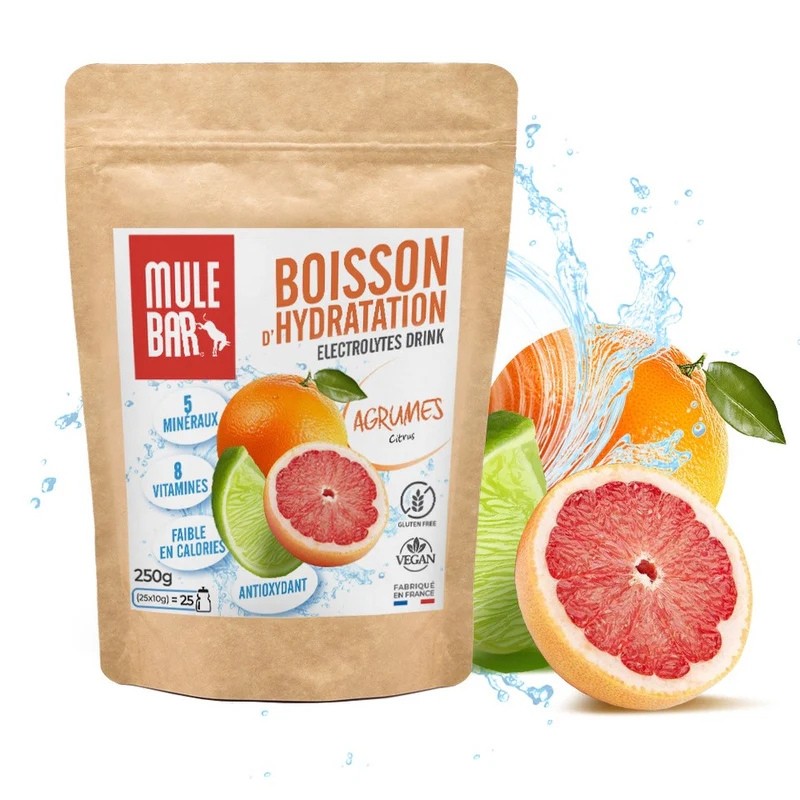 BOISSON D'HYDRATATION EN POUDRE (250G) - MULEBAR