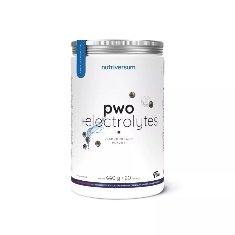 FLOW PRÉ-WORKOUT + ÉLECTROLYTES (440G) - NUTRIVERSUM