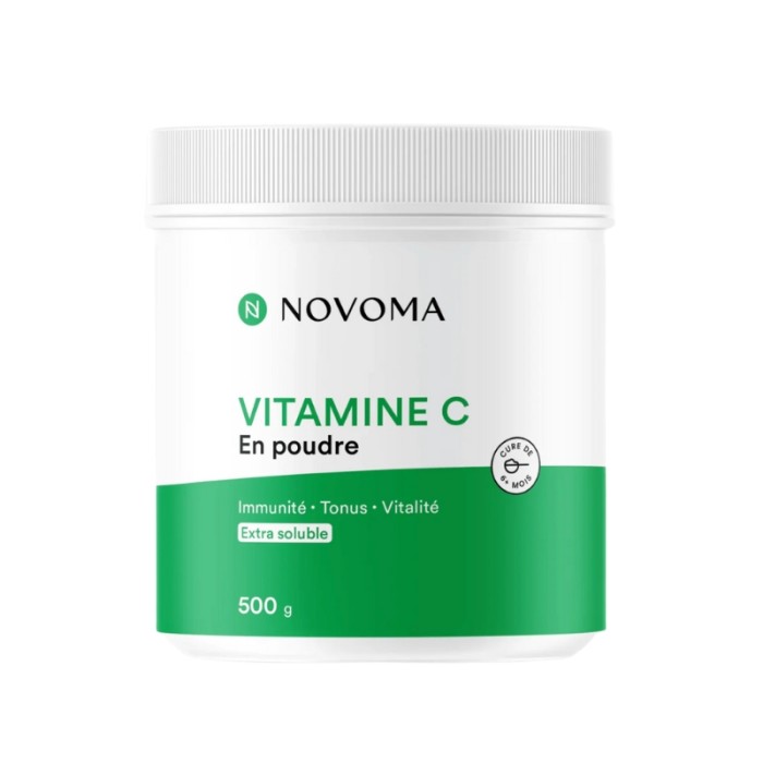 VITAMINE C 100% 500G - NOVOMA