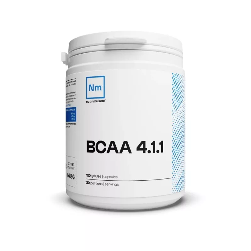 BCAA 4:1:1 CONSTRUCTEUR (120 CAPS) - NUTRIMUSCLE
