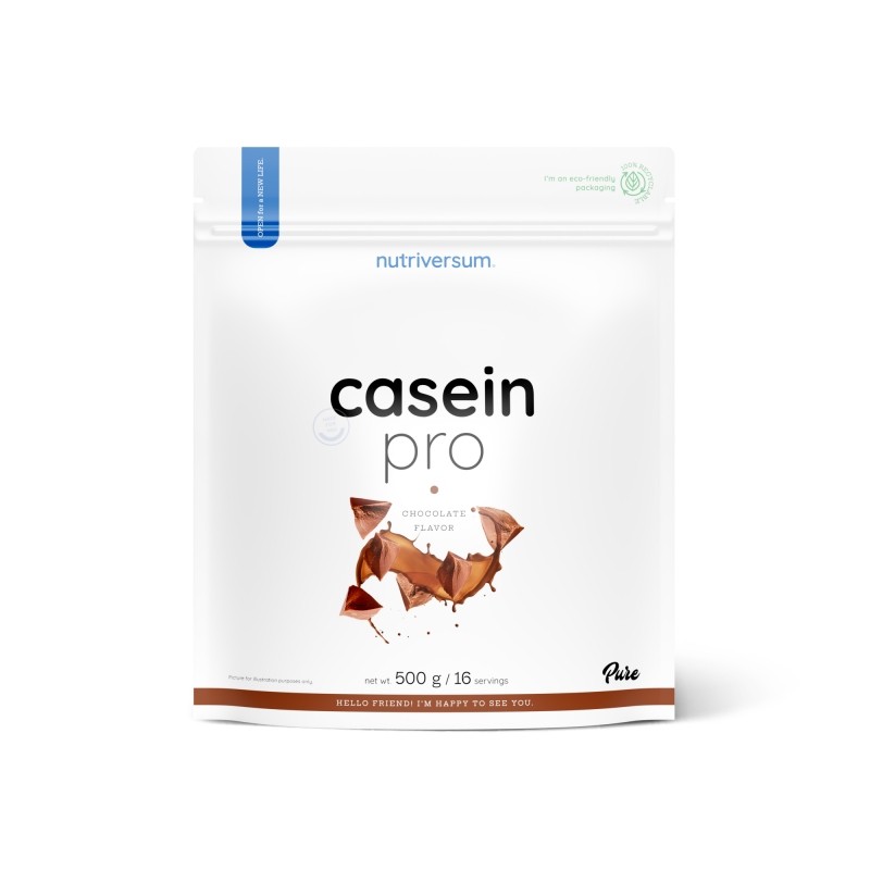 PURE CASÉINE PRO (500G) - NUTRIVERSUM