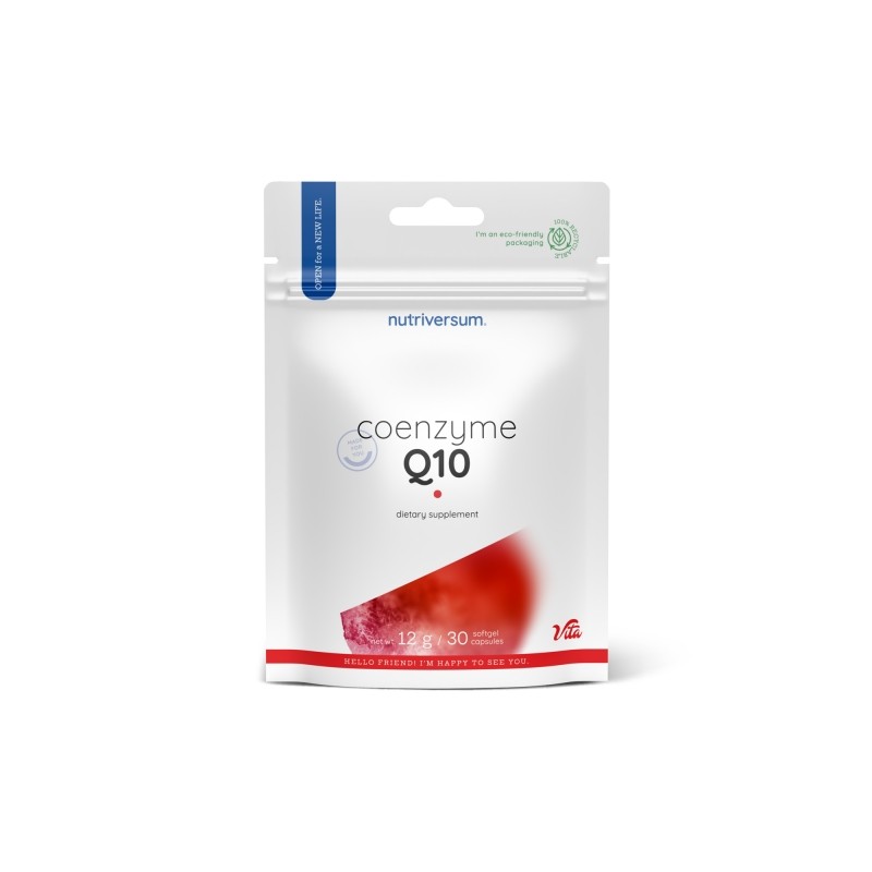 VITA COENZYME Q10 (30 CAPS) - NUTRIVERSUM
