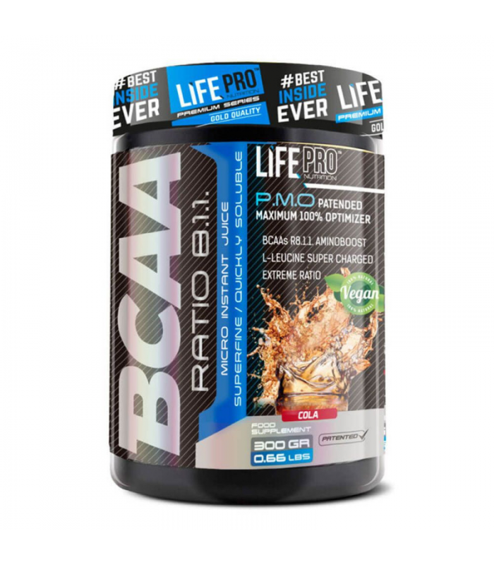BCAA PRO 8:1:1 300G - LIFE PRO DLUO 10/25