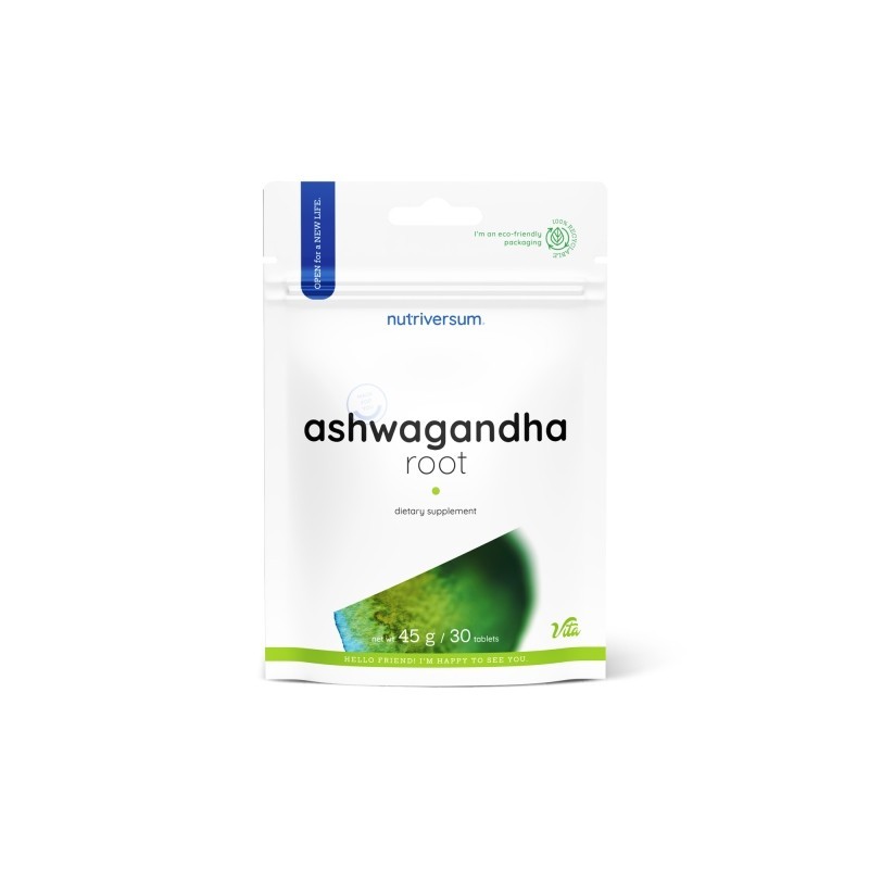 VITA ASHWAGANDHA ROOT (30 CAPS) - NUTRIVERSUM