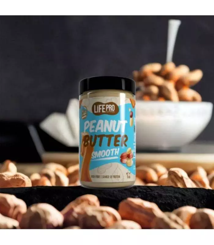 BEURRE DE CACAHUÈTE 1KG - LIFE PRO (DLUO 14/10)