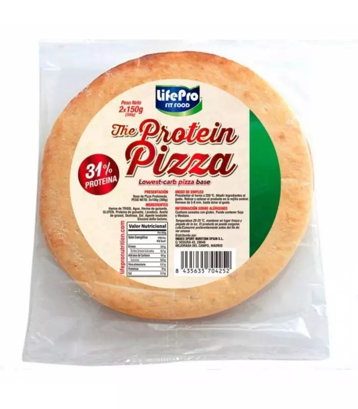PÂTES À PIZZAS PROTÉINÉES 2x150g - LIFE PRO DLUO 12/25